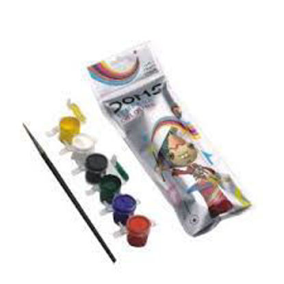 Picture of Doms Tempera Rangeela Colour 6 shades