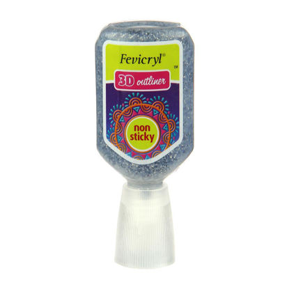 Picture of Fevicryl Non-sticky 3D Cone Outliner - Black - 20ml