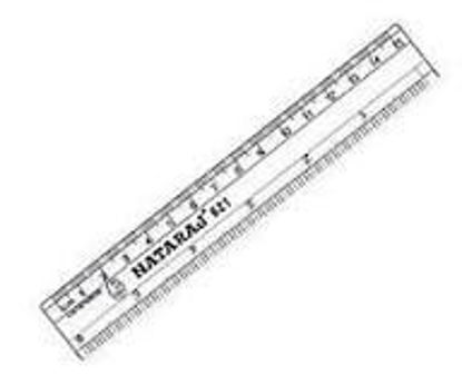 Picture of Natraj Ruler 15 cm