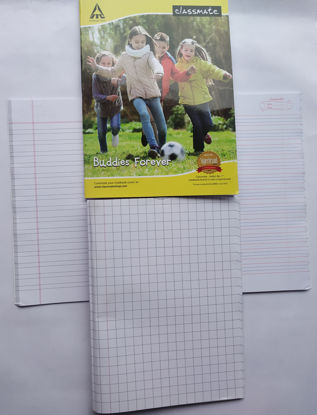 Picture of Classmate Copy - (3 in 1 with Hindi Double line) 120 Page