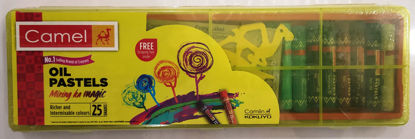 Picture of Camel Oil Pastels - 25 Shades