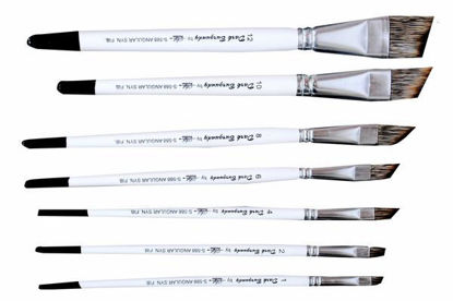 Picture of Immitation Angular Brushes Set - Pack of 7 Pc.