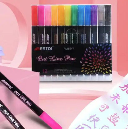 Picture of Out Liner Pen - Set of 12 Pc.