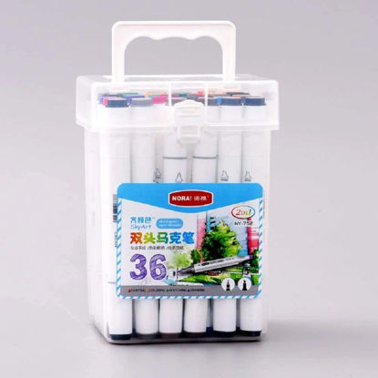 Picture of Touchcool Marker 36 Shades - Dual Tip (Flat & Round)