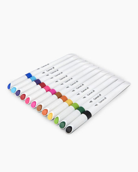 Picture of Camlin Brush Pen 12 Shades