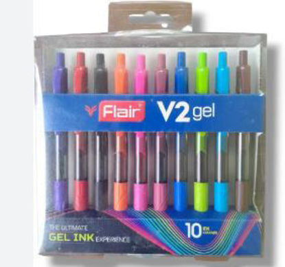 Picture of Flair V2 Coloured Gel Pen