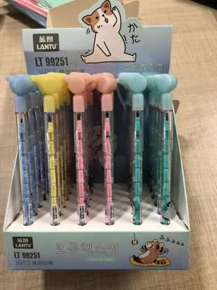 Picture of 99251 Whistle Pencil  - Set of 4 Pc.
