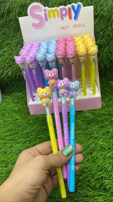 Picture of Bear Premium Pencil  - Set of 4 Pc.