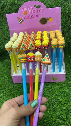Picture of Fast Food Premium Pencils - Set of 4 Pc.