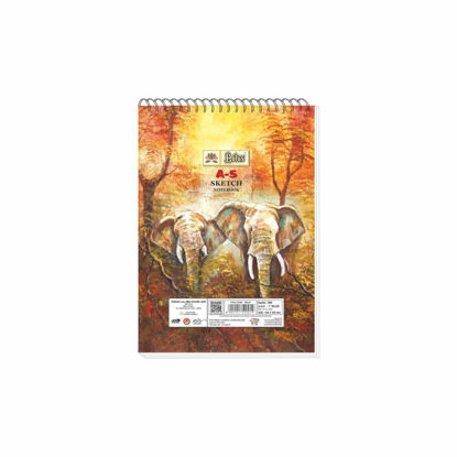 Picture of Lotus A-5 Spiral Sketch Notebook - 100 Pages