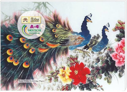 Picture of Lotus A-4 Spiral Sketch Notebook